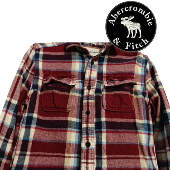Abercrombie & Fitch Vintage Flannel - Picture 10 of 12